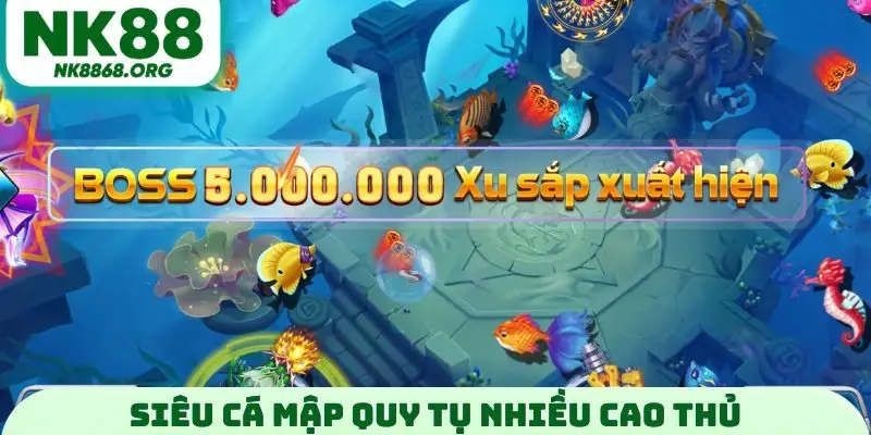 Siêu Cá Mập quy tụ nhiều cao thủ